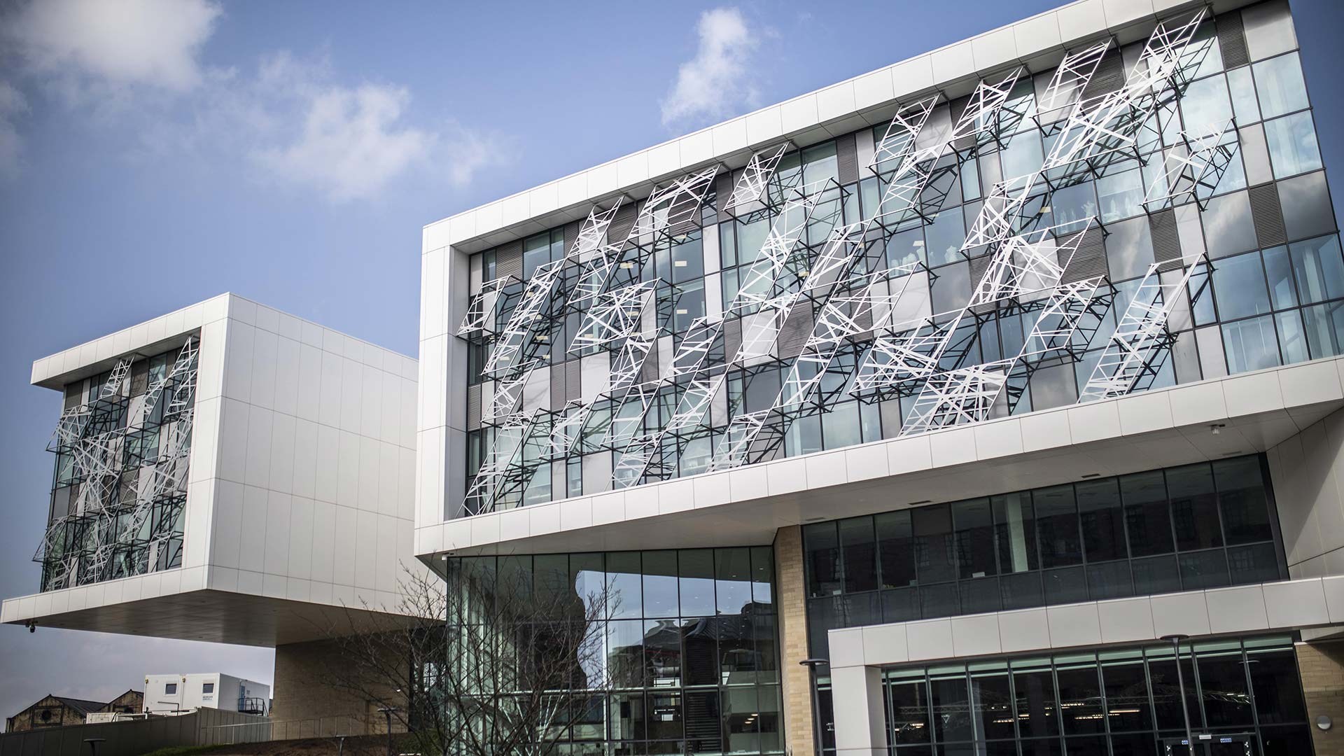 Exterior of the state-of-the-art Barbara Hepworth Building.