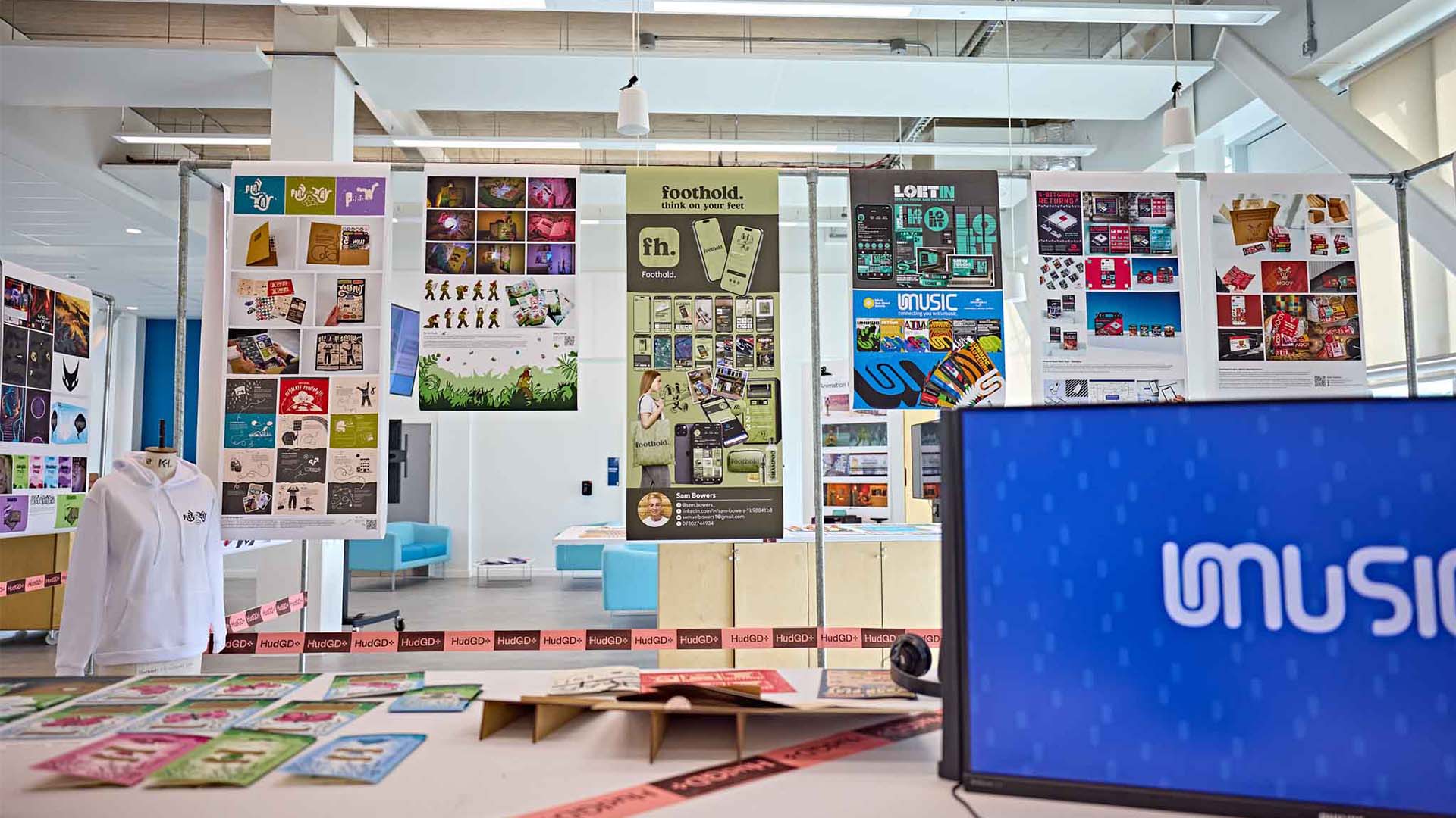 Image showing a design studio at The University of Huddersfield